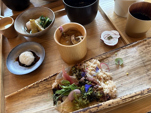 plant based zenbo cuisine lunch set awaji mindfulness tea